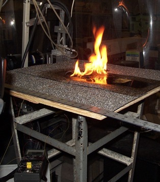 Does this material/product comply with the relevant fire or flammability test?