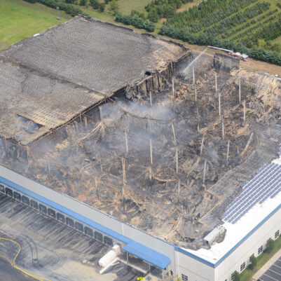 Warehouse-Solar-Panel-Fire