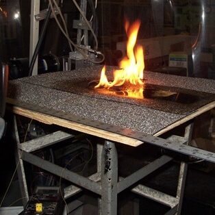 Does this material/product comply with the relevant fire or flammability test?